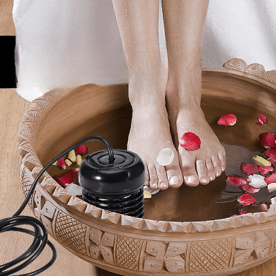 Appareil Massage Pieds - IonSpaMini™ - Noir - Divin Massage