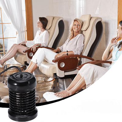 Appareil Massage Pieds - IonSpaMini™ - Noir - Divin Massage