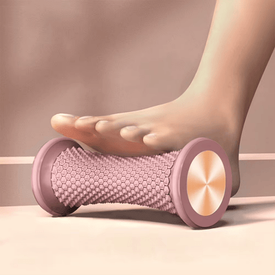 Rouleau massage - FootMassageRoller™ - Rose - Divin Massage